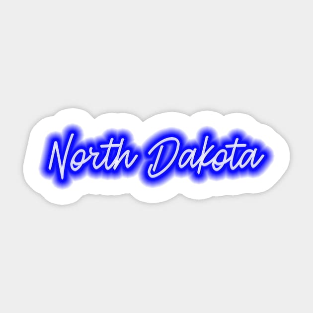 North Dakota Sticker by arlingjd